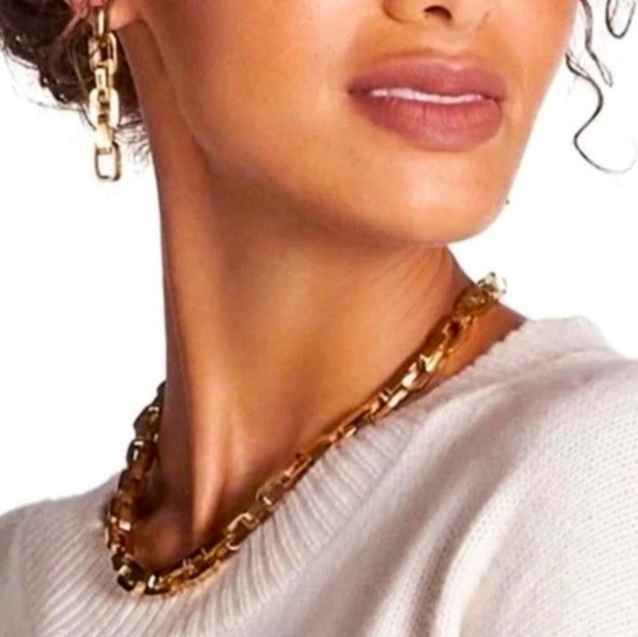 Eddie Borgo, Supra Link Necklace - 17 inch length, NIP - Picture 1 of 12